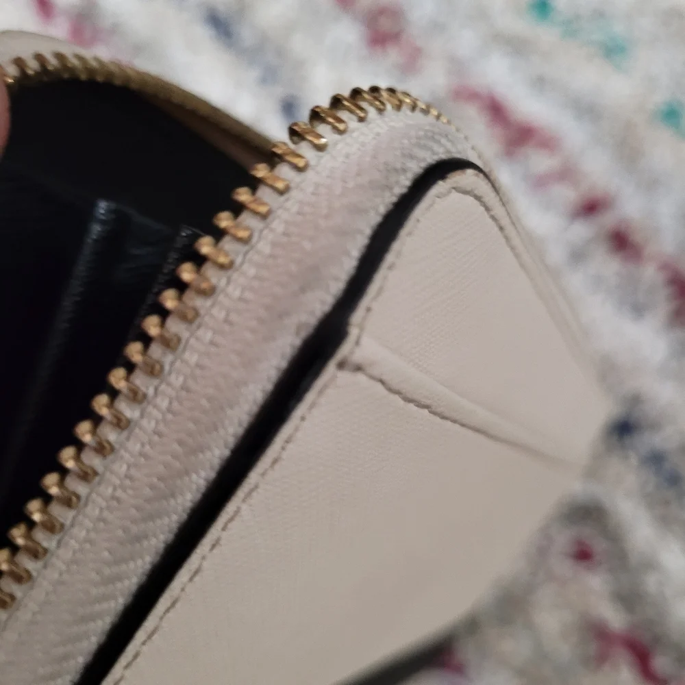 Kate Spade Neda Newbury Lane Zip-Around Wallet Mousfro/Black
